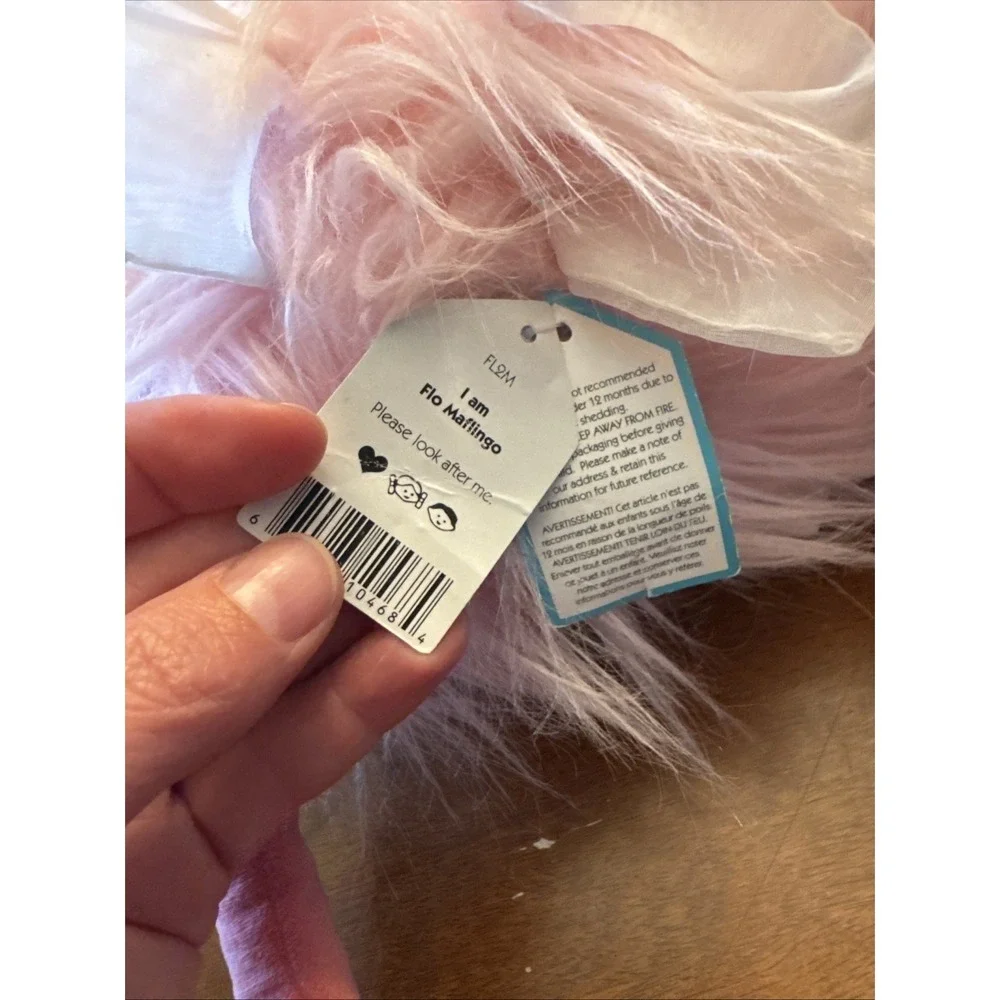 Jellycat Little Flo Flamingo Plush Pink Bird Soft Toy w/ Tags FL4M Retired
